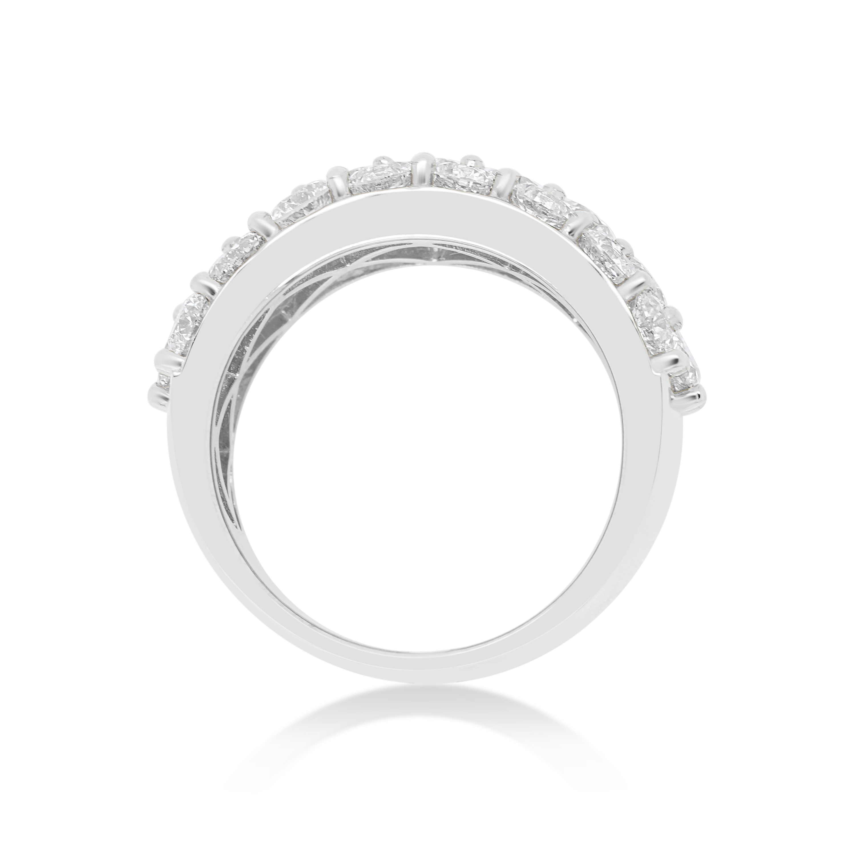 Diamond Ring 4.50 ct. 14K White Gold